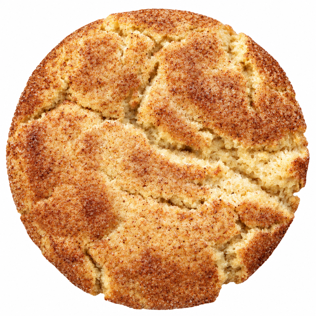 Caramel Apple Snickerdoodle Cookie
