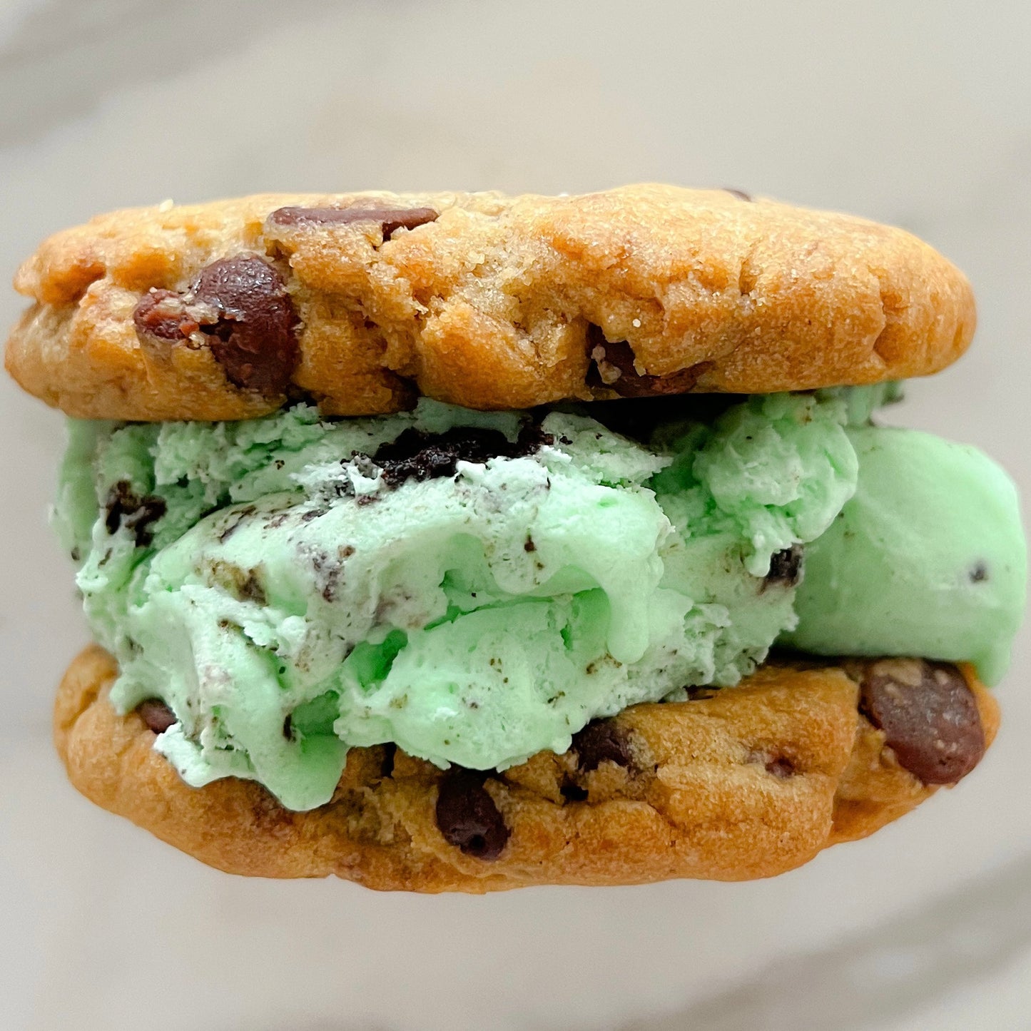 Chocolate Chip w/ Mint ice cream