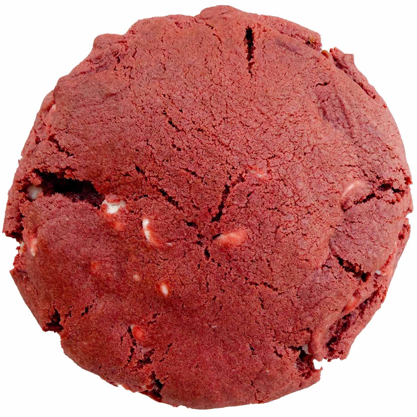 Red Velvet Cream Cheese Stuffed Cookie