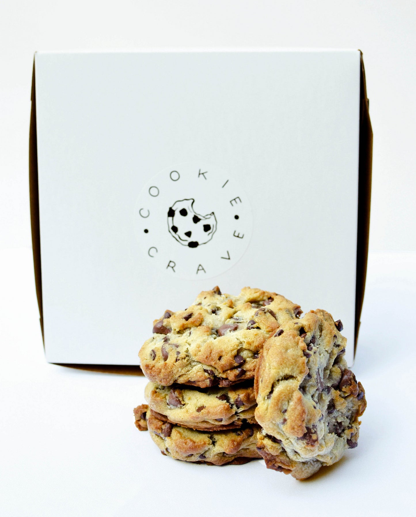 Box of Four Chocolate Chip Cookies